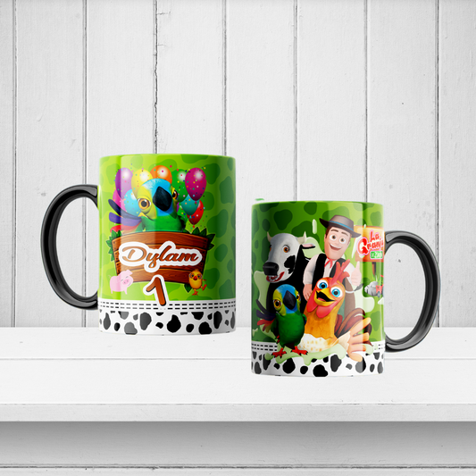 🎉 Plantillas Editables para Tazas – La Granja de Zenón | Archivos Digitales